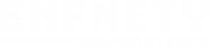 Enfnety Corporations Text Logo (White)
